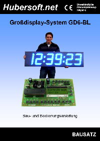 LED-Grodisplay GD6-BL Verpackung
